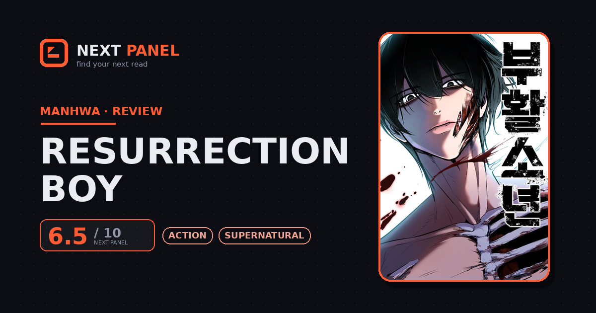 Resurrection Boy cover - Next Panel review