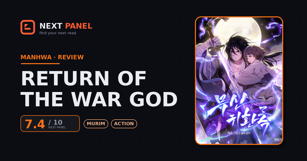 Return of the War God cover - Next Panel review