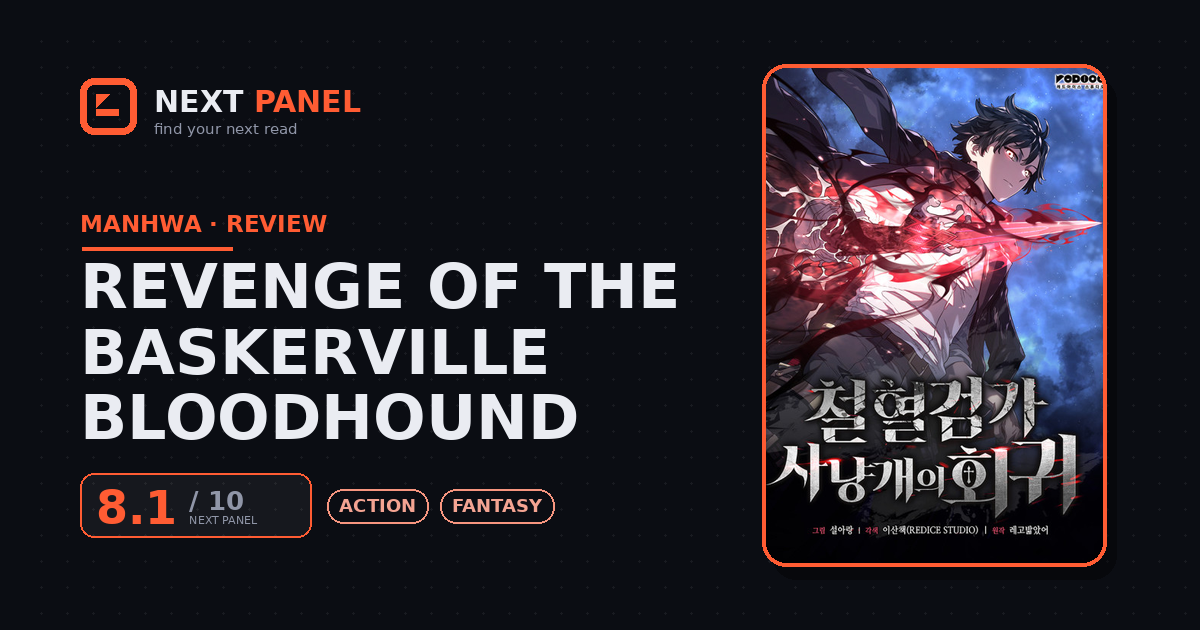 Revenge of the Baskerville Bloodhound cover - Next Panel review