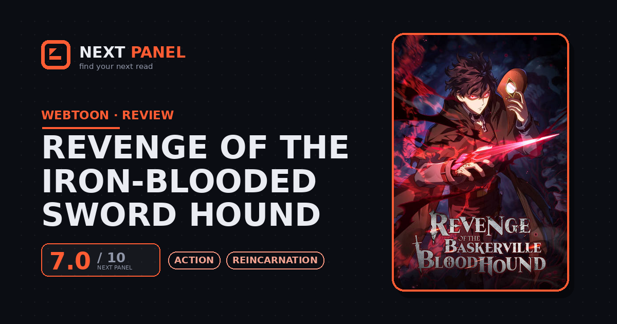 Revenge of the Iron-Blooded Sword Hound cover - Next Panel review