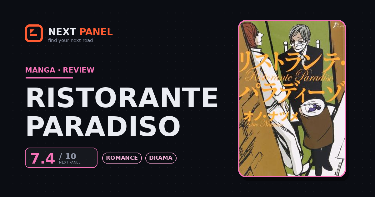 Ristorante Paradiso cover - Next Panel review