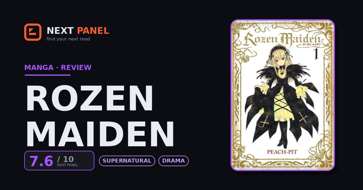 Rozen Maiden cover - Next Panel review