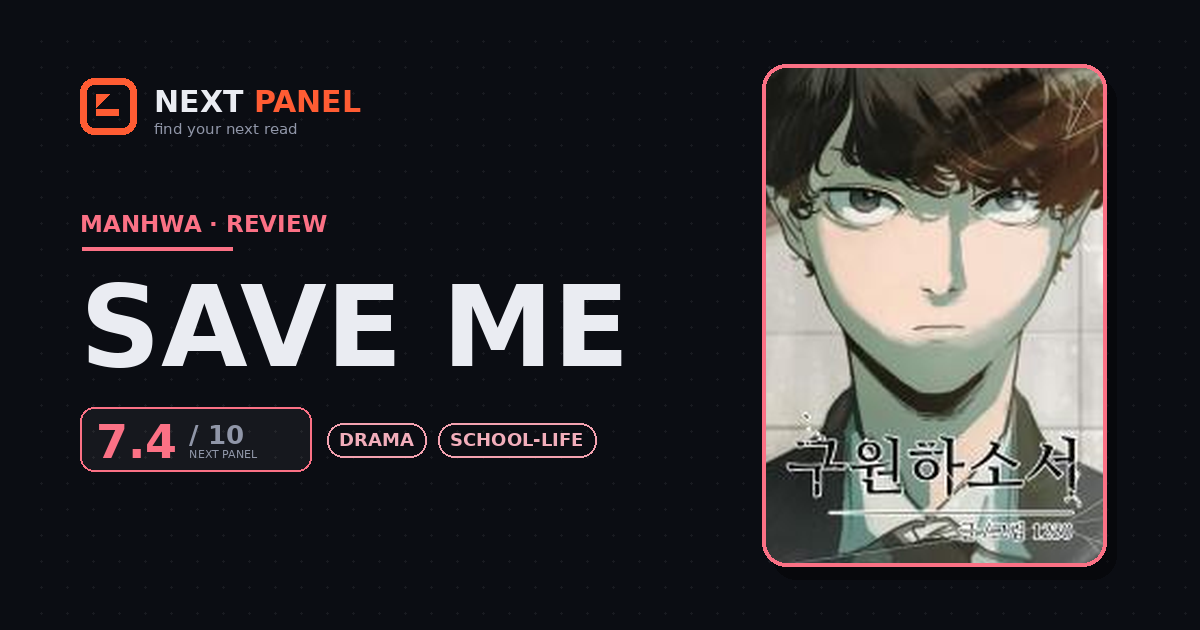 Save Me cover - Next Panel review