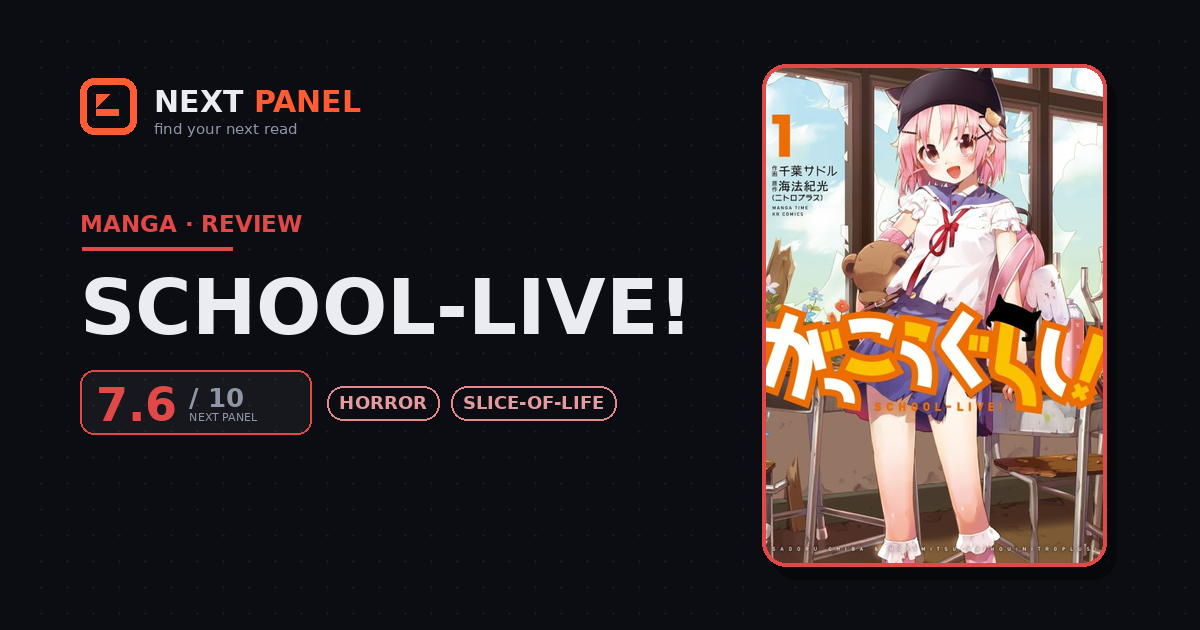 School-Live! cover - Next Panel review
