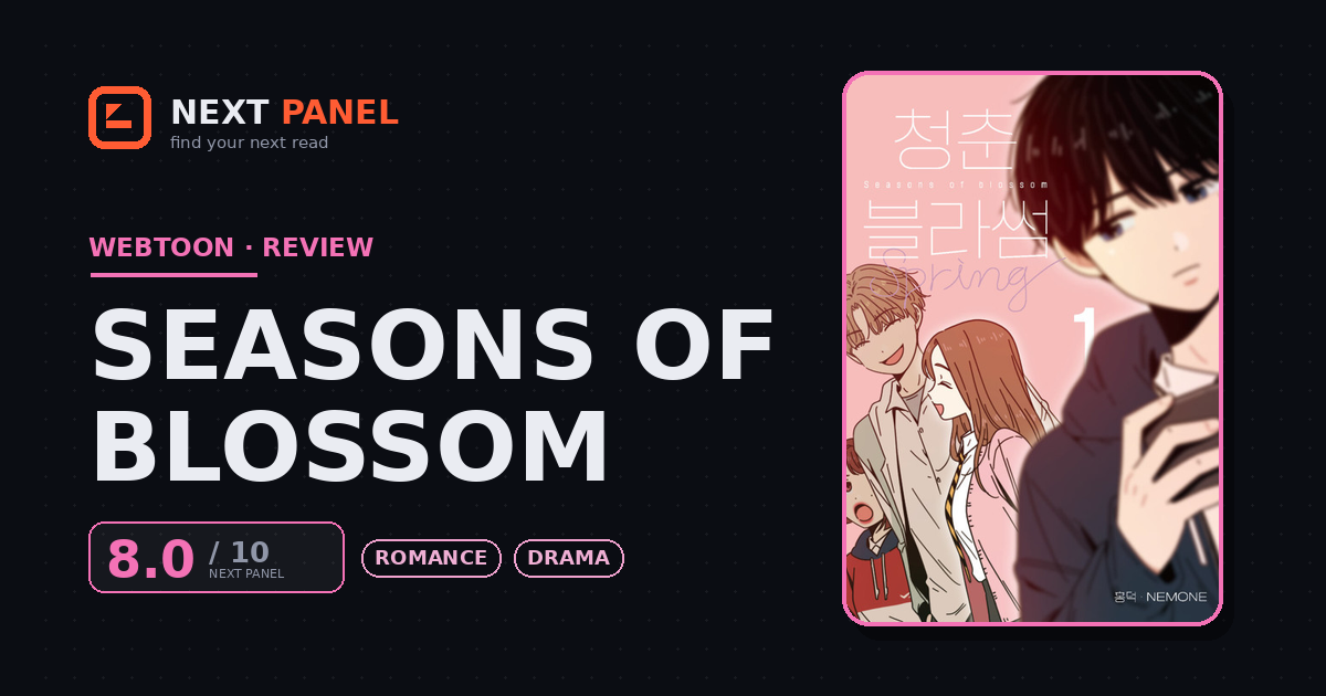 Seasons of Blossom cover - Next Panel review