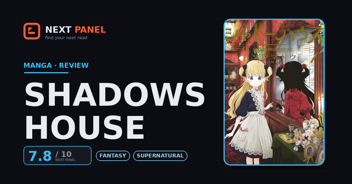 Shadows House cover - Next Panel review