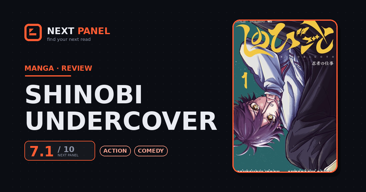 Shinobi Undercover cover - Next Panel review