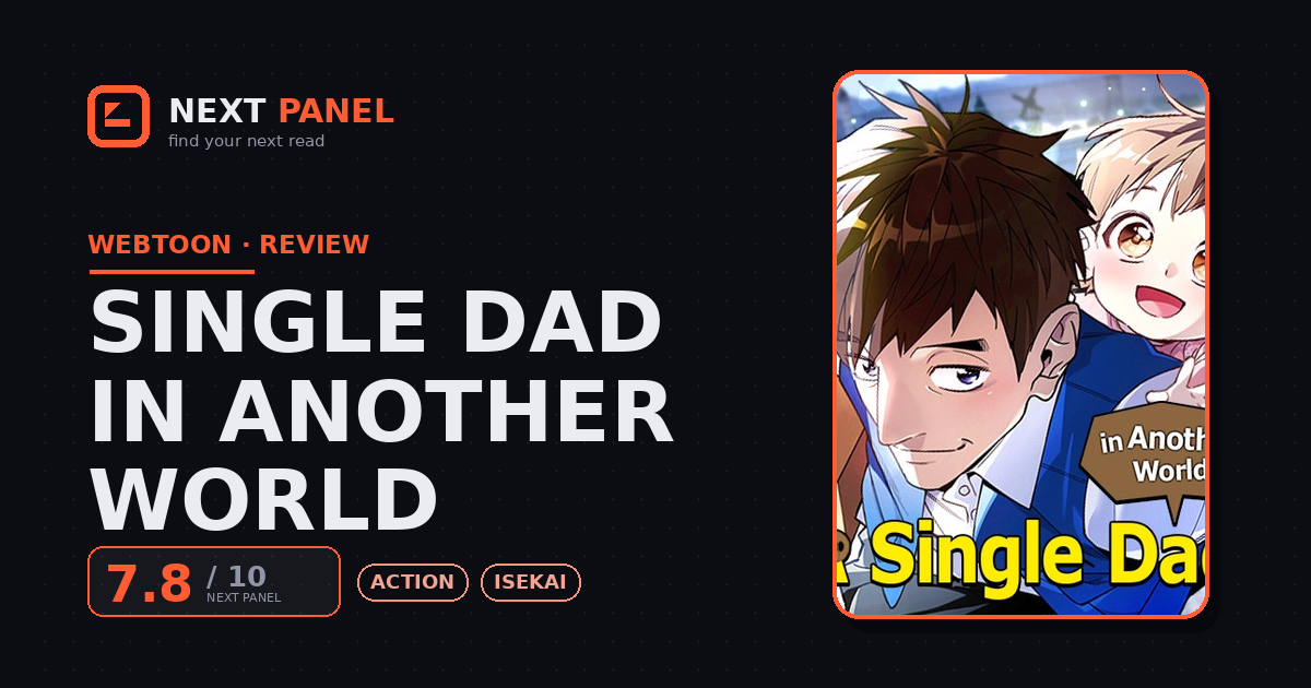 Single Dad in Another World cover - Next Panel review