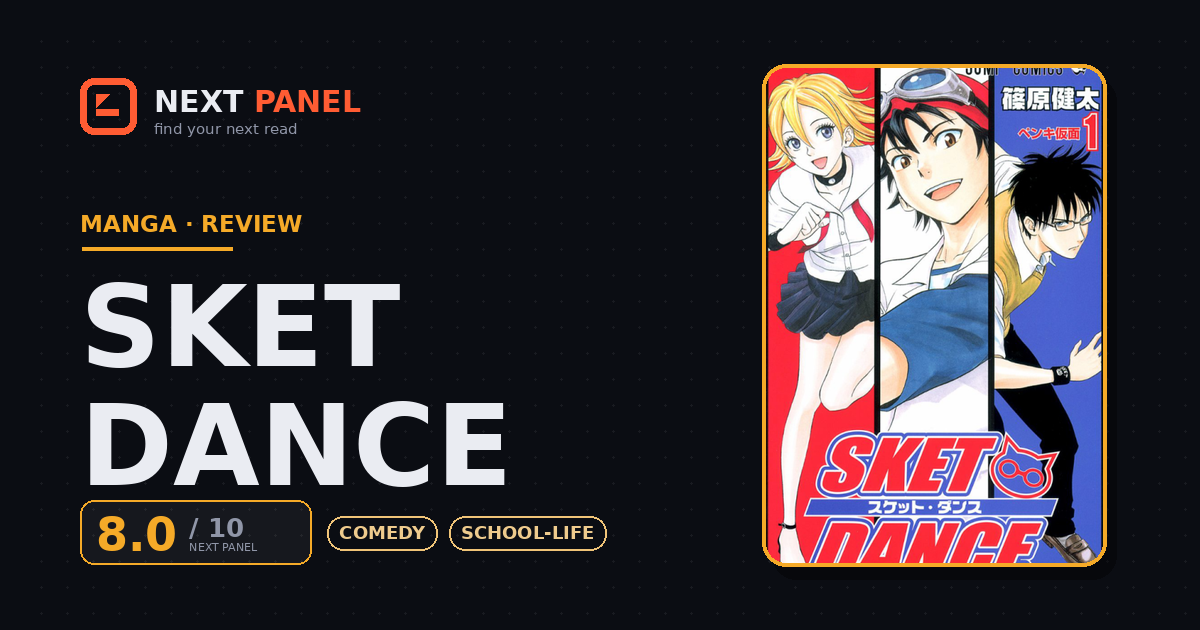 SKET Dance cover - Next Panel review