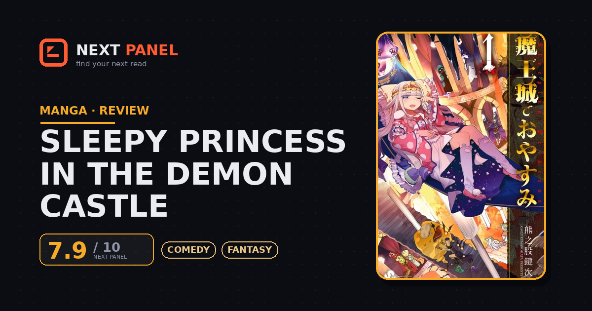 Sleepy Princess in the Demon Castle cover - Next Panel review