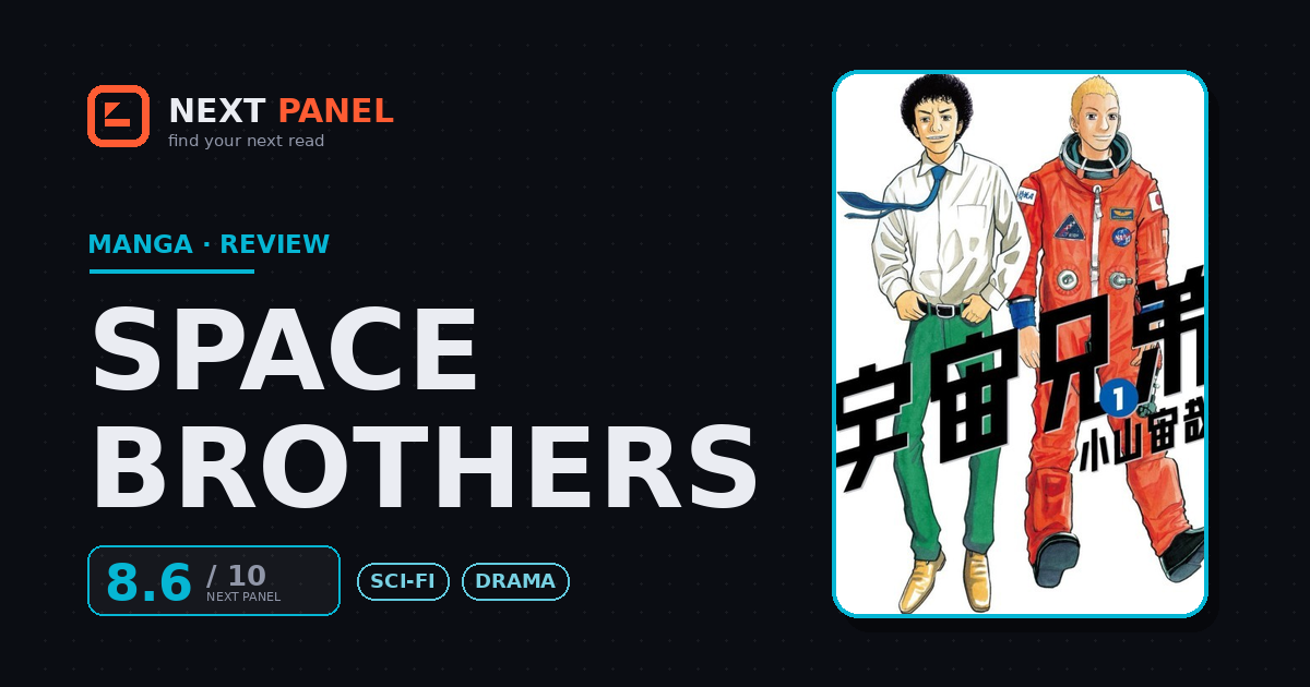 Space Brothers cover - Next Panel review
