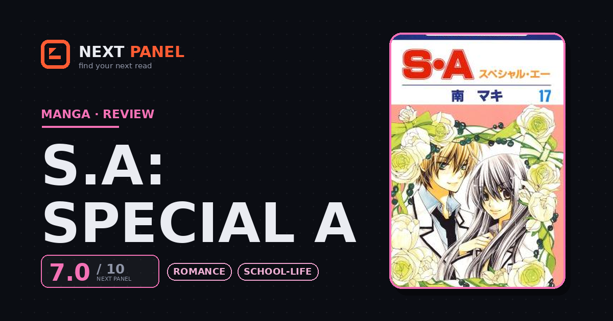 S.A: Special A cover - Next Panel review