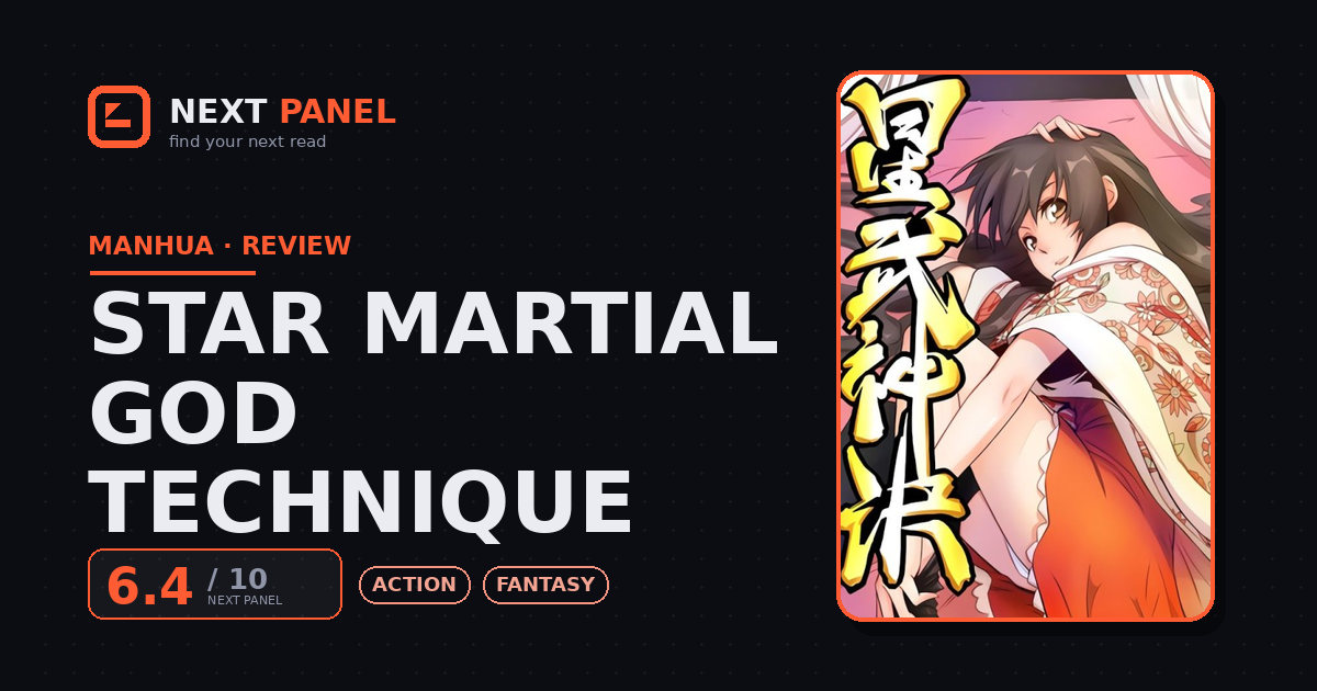 Star Martial God Technique cover - Next Panel review