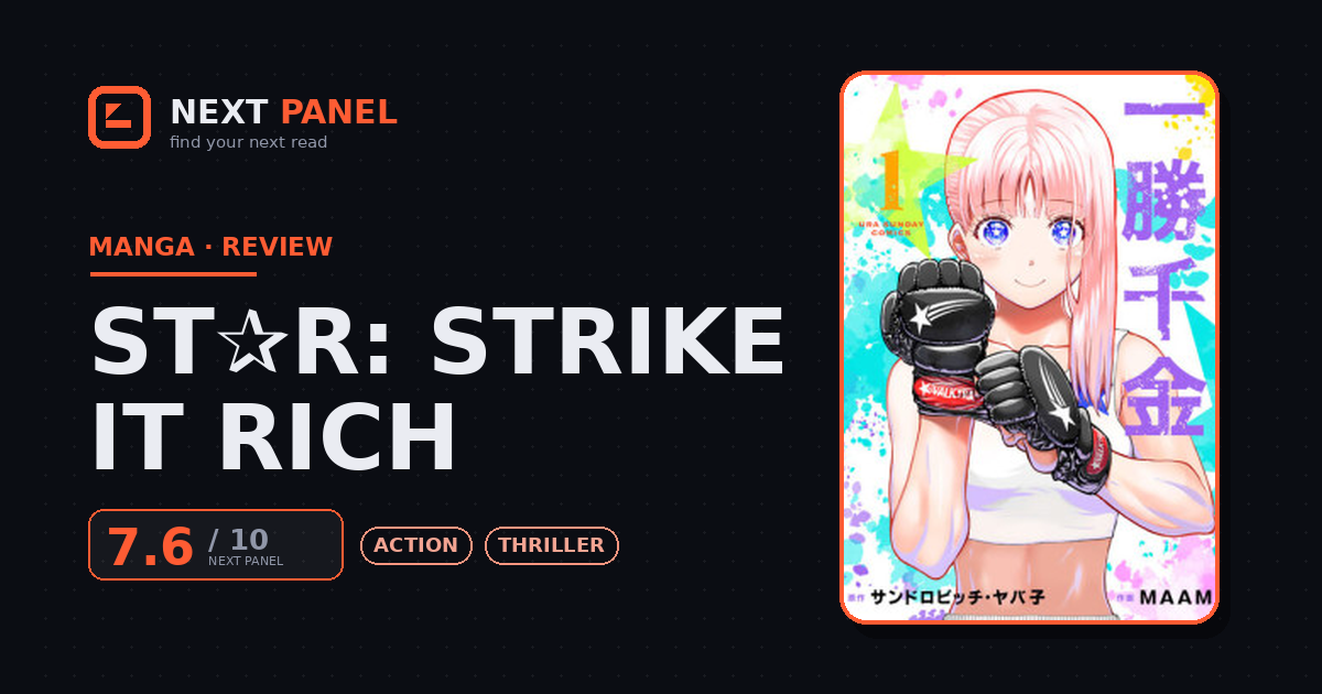 ST✰R: Strike it Rich cover - Next Panel review