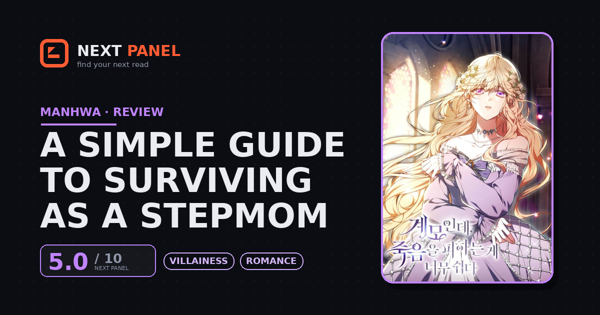 A Simple Guide to Surviving as a Stepmom cover - Next Panel review