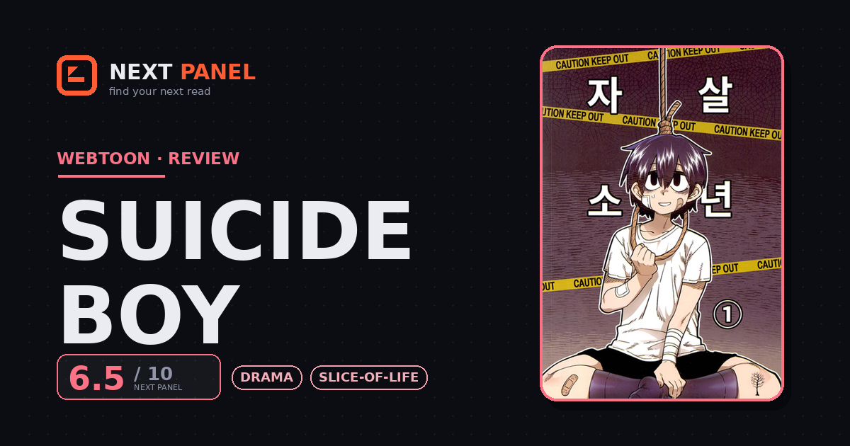 Suicide Boy cover - Next Panel review