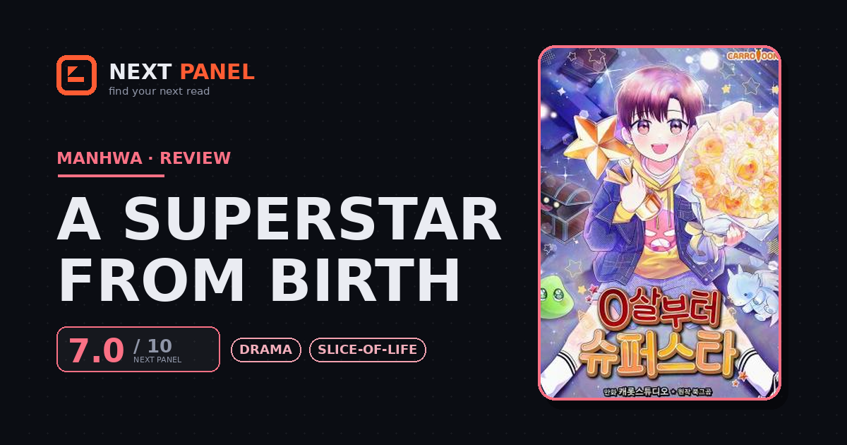 A Superstar From Birth cover - Next Panel review
