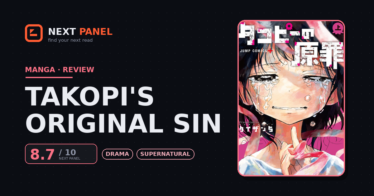Takopi's Original Sin cover - Next Panel review