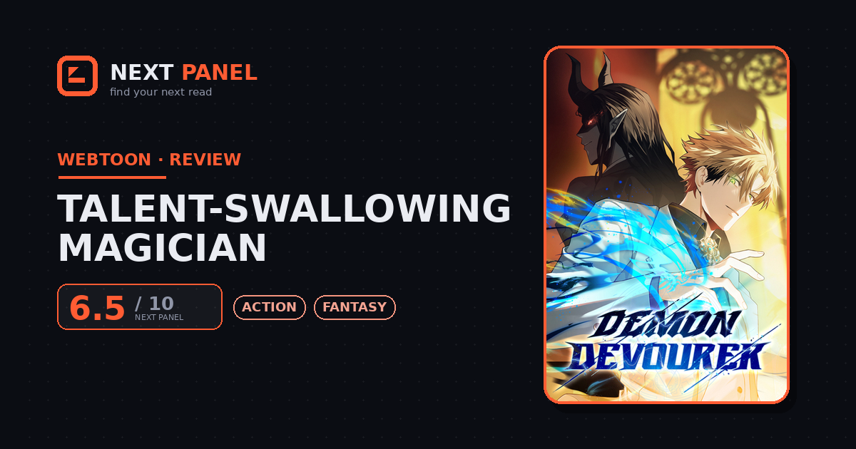 Talent-Swallowing Magician cover - Next Panel review