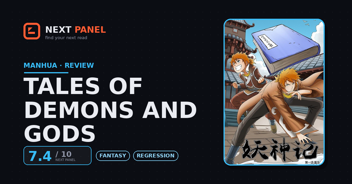 Tales of Demons and Gods cover - Next Panel review
