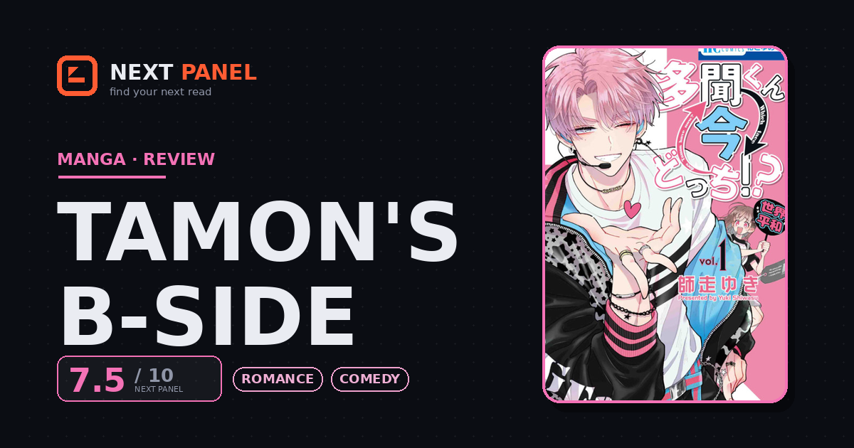 Tamon's B-Side cover - Next Panel review