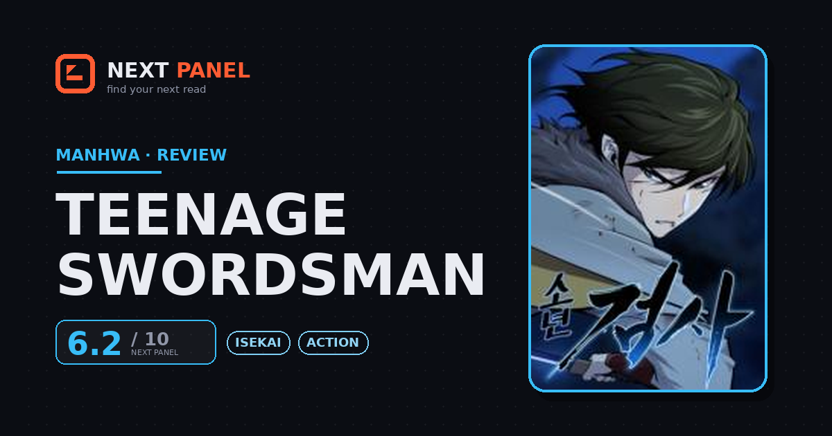 Teenage Swordsman cover - Next Panel review