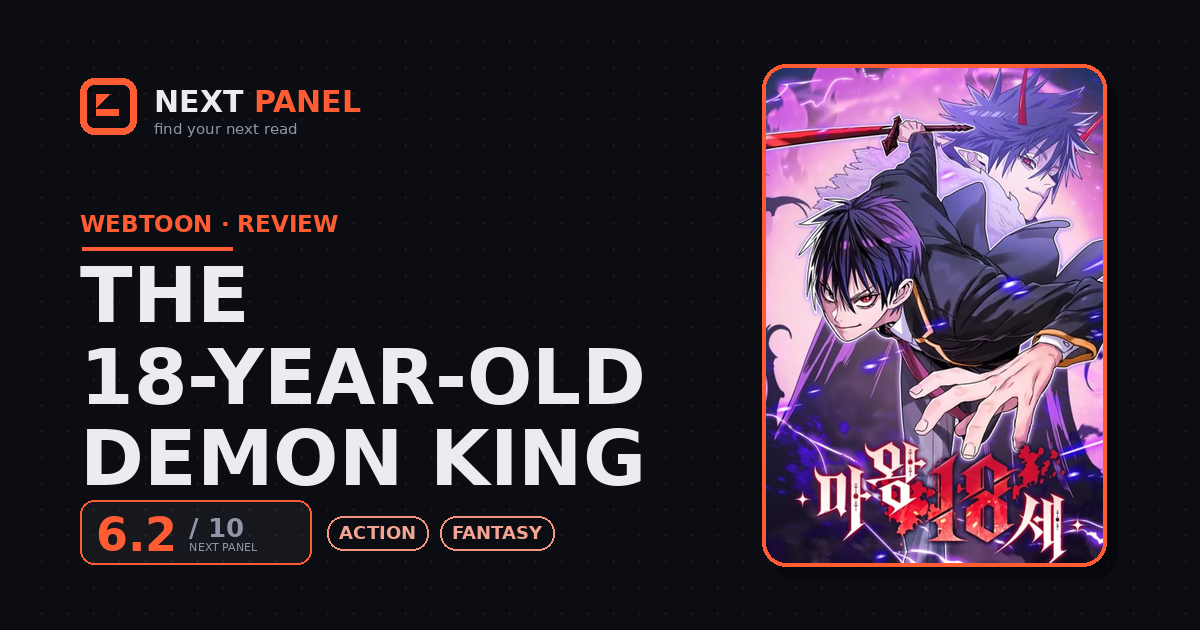 The 18-Year-Old Demon King cover - Next Panel review