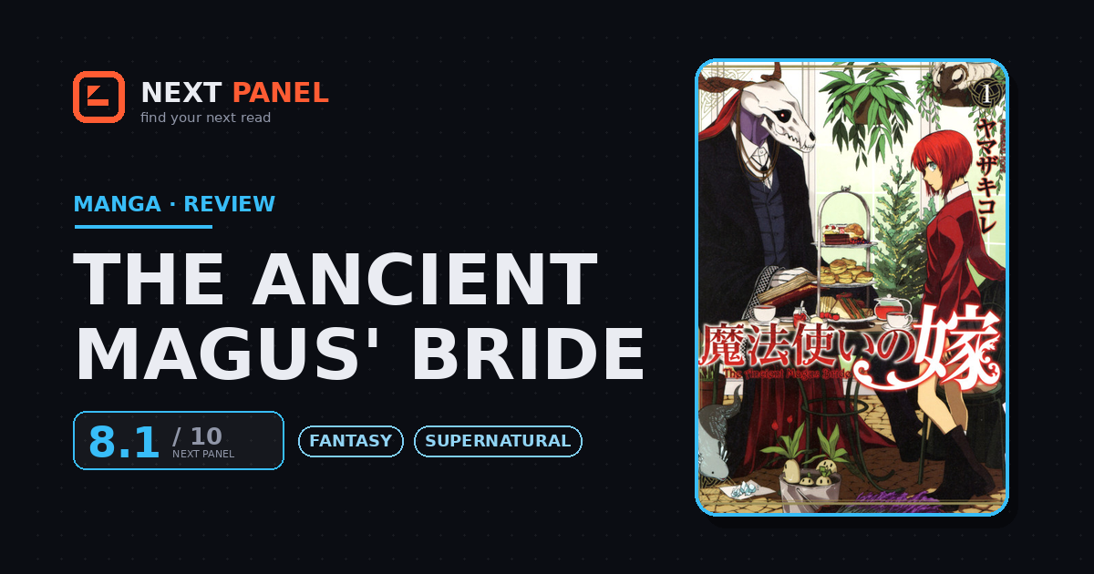 The Ancient Magus' Bride cover - Next Panel review