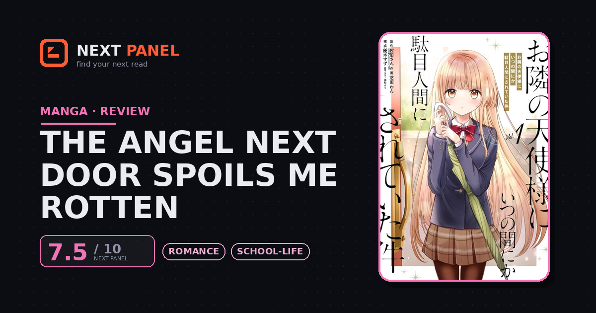 The Angel Next Door Spoils Me Rotten cover - Next Panel review