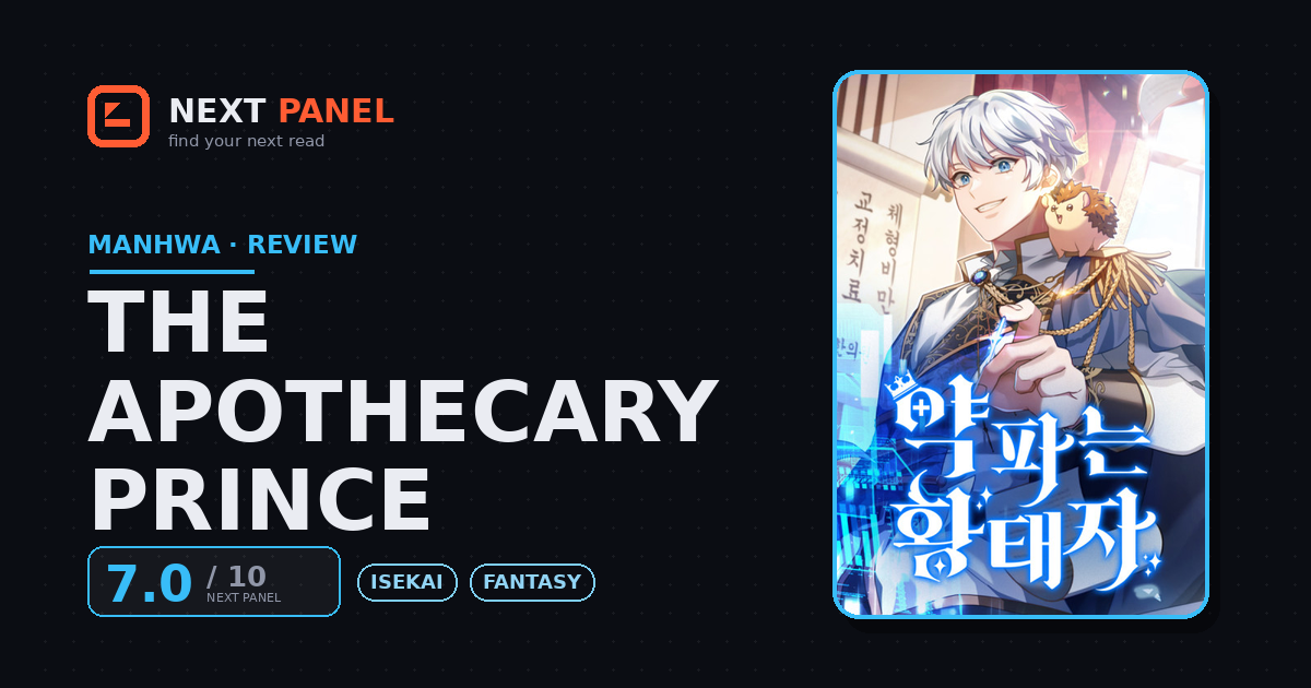 The Apothecary Prince cover - Next Panel review