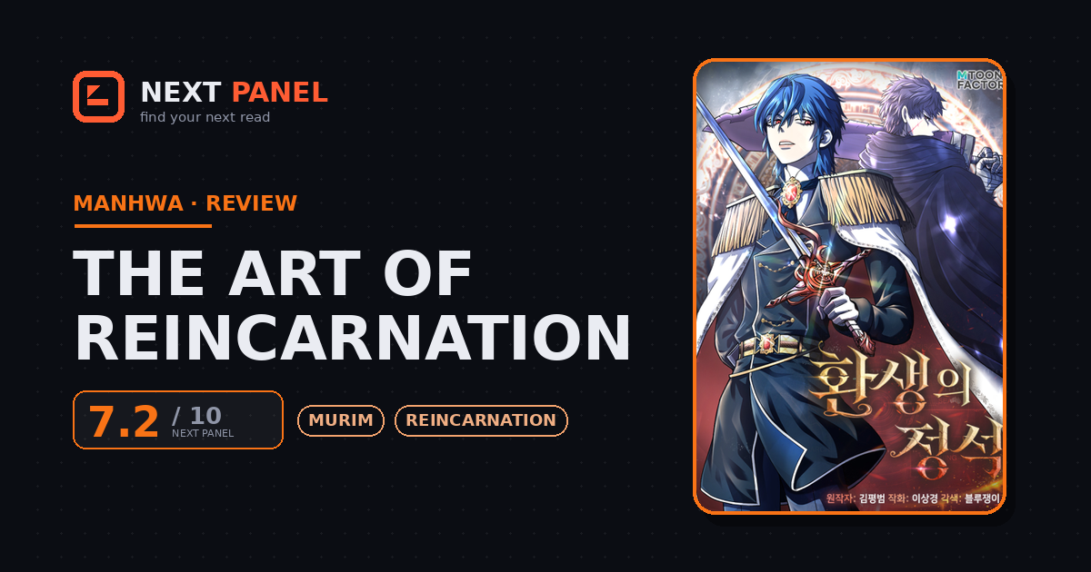 The Art of Reincarnation cover - Next Panel review