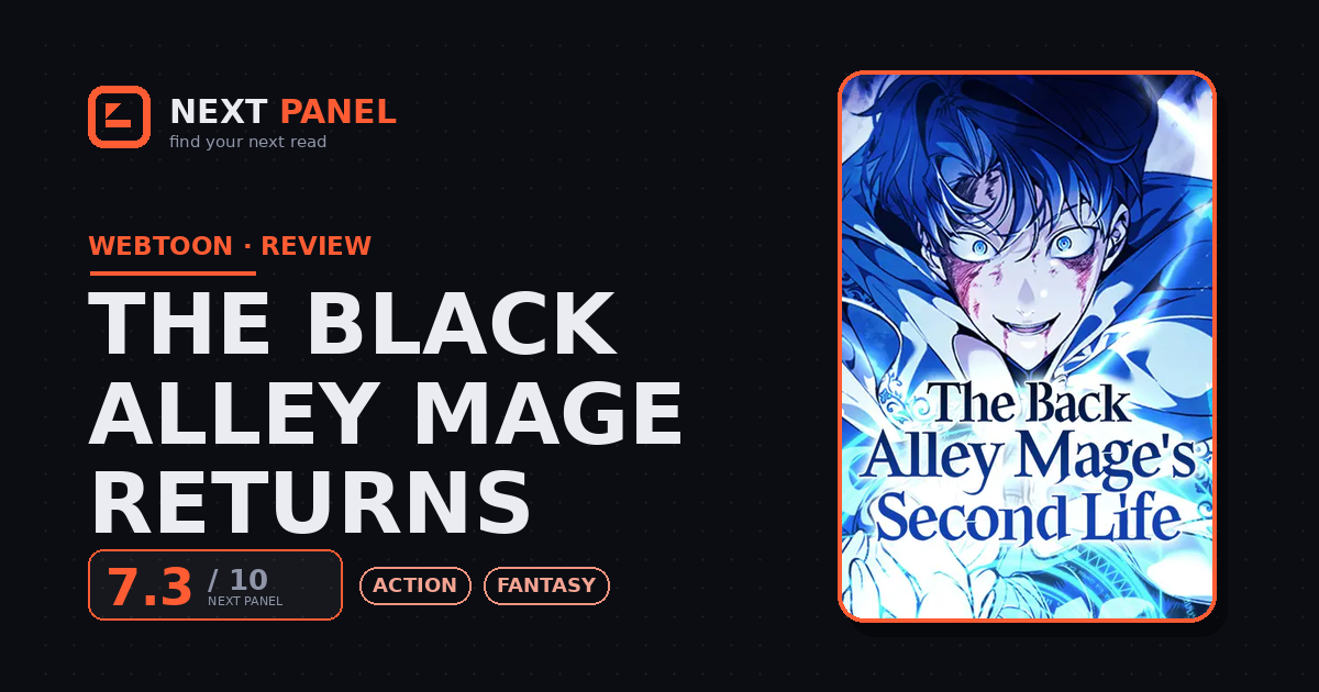 The Black Alley Mage Returns cover - Next Panel review