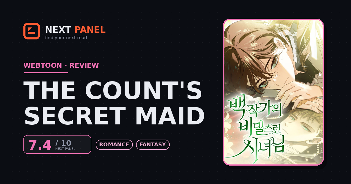 The Count's Secret Maid cover - Next Panel review