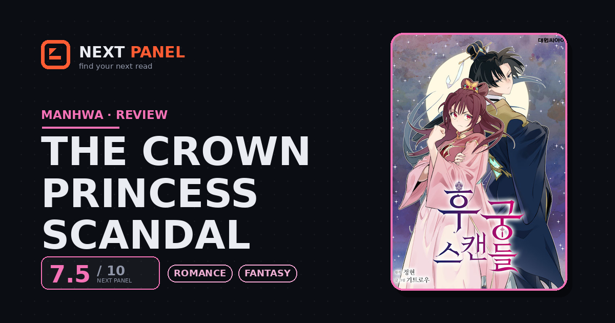 The Crown Princess Scandal cover - Next Panel review