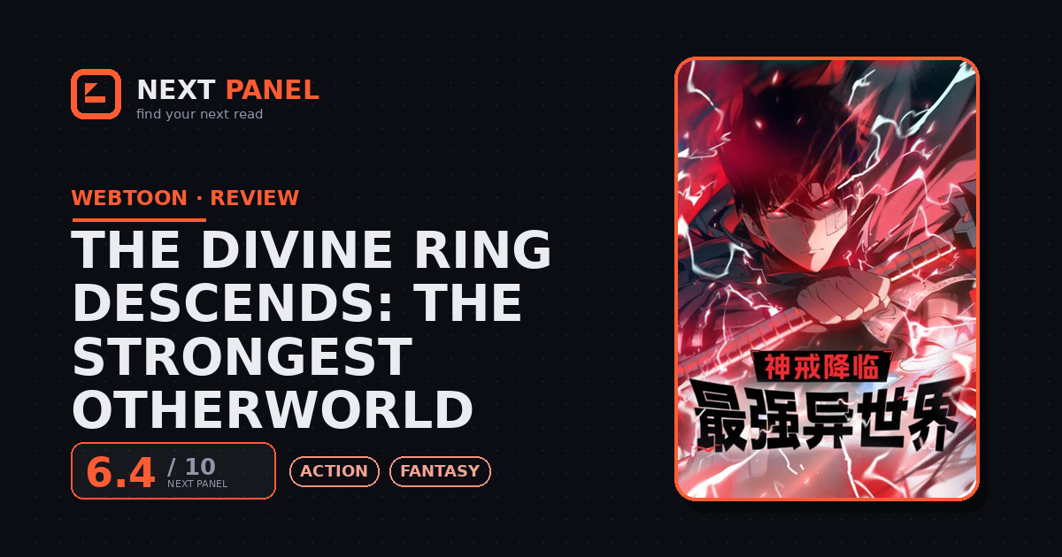 The Divine Ring Descends: The Strongest Otherworld cover - Next Panel review