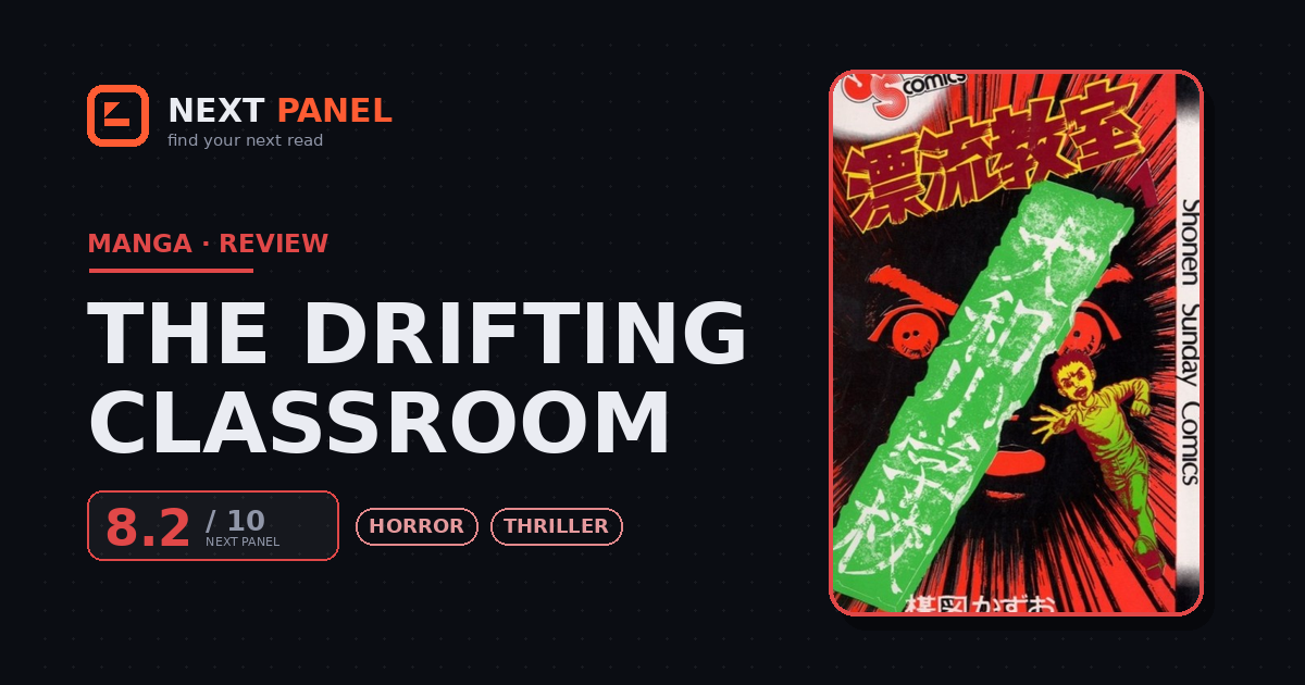 The Drifting Classroom cover - Next Panel review