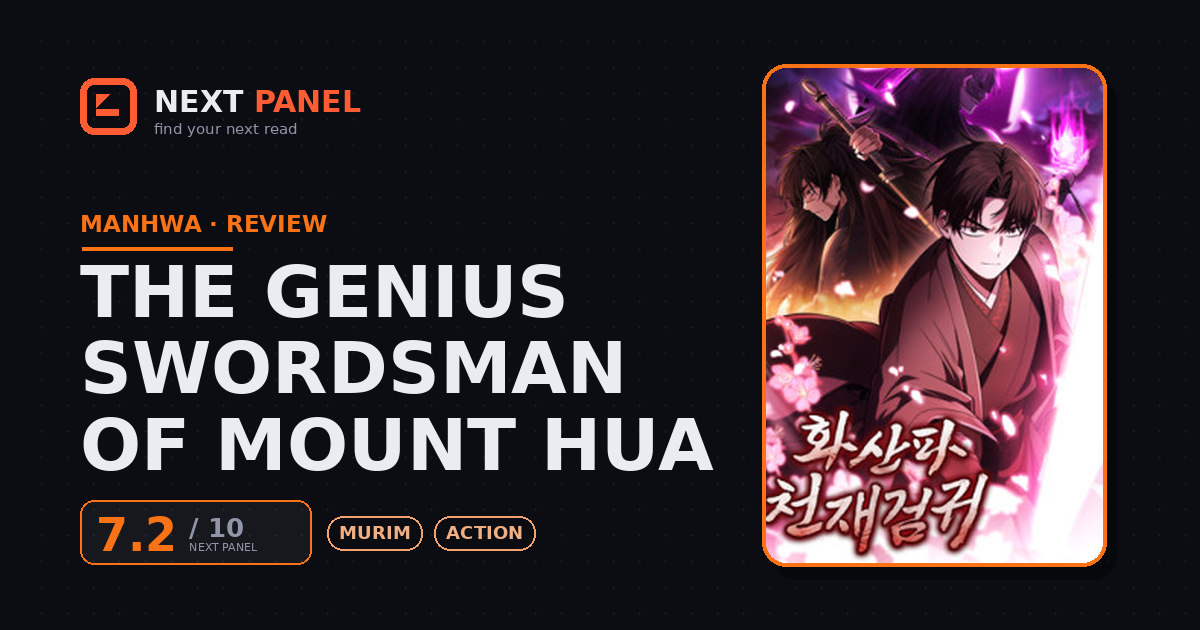 The Genius Swordsman of Mount Hua cover - Next Panel review