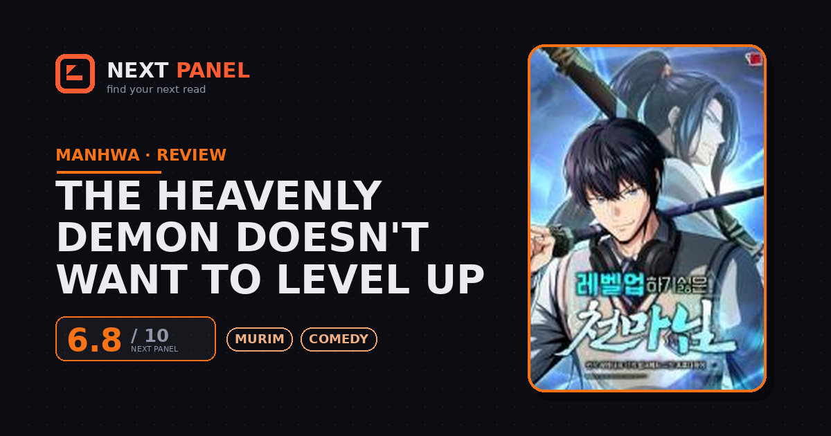 The Heavenly Demon Doesn't Want to Level Up cover - Next Panel review