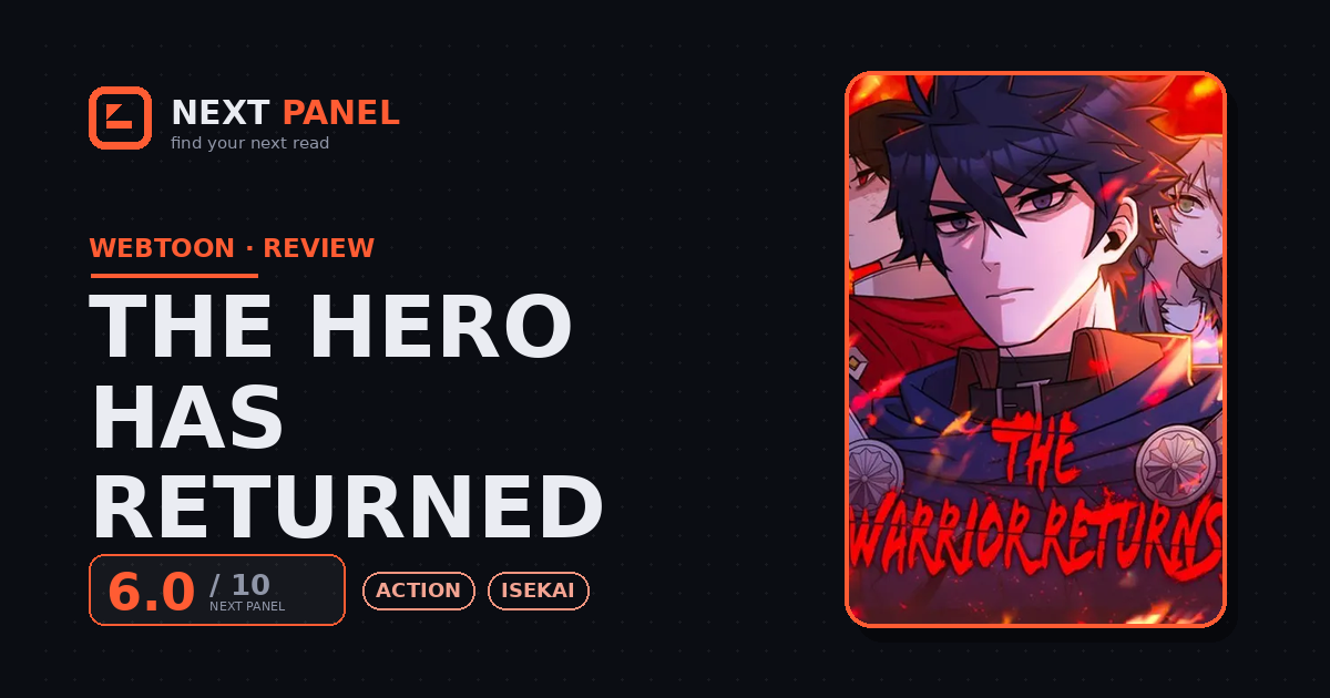 The Hero Has Returned cover - Next Panel review