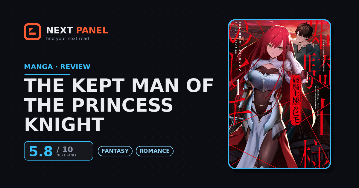 The Kept Man of the Princess Knight cover - Next Panel review