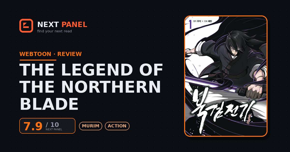 The Legend of the Northern Blade cover - Next Panel review