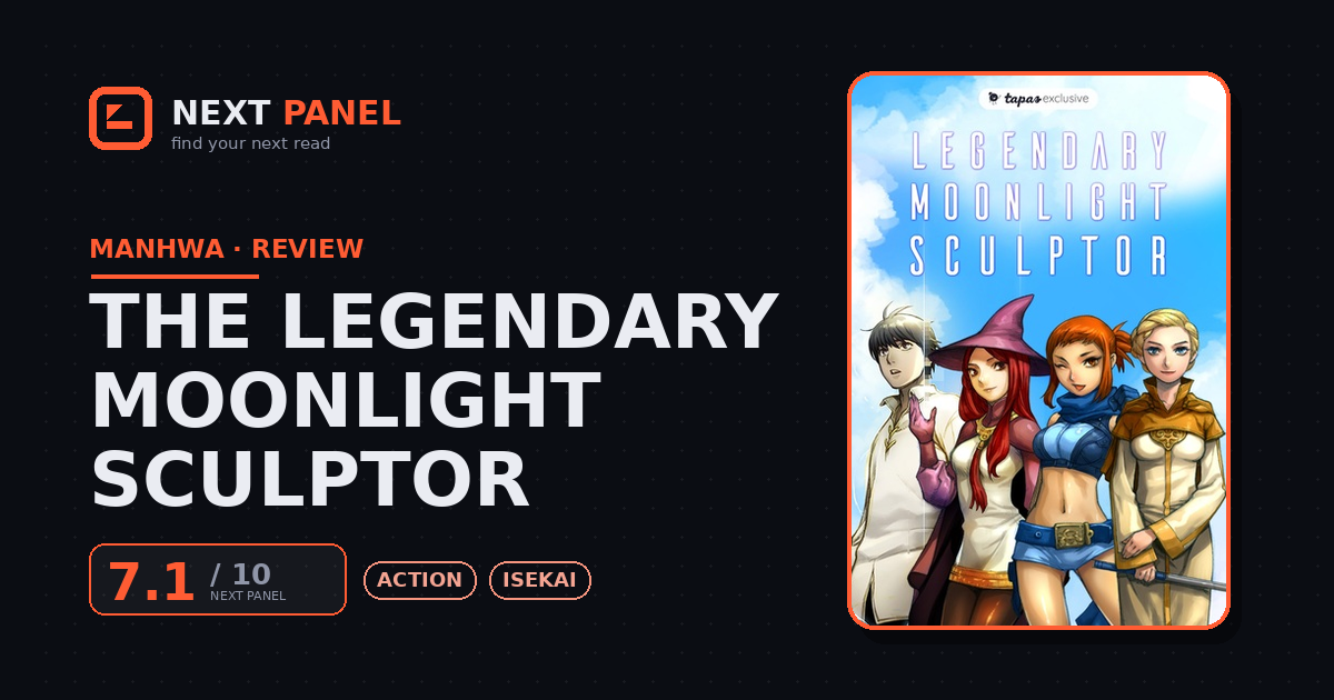 The Legendary Moonlight Sculptor cover - Next Panel review
