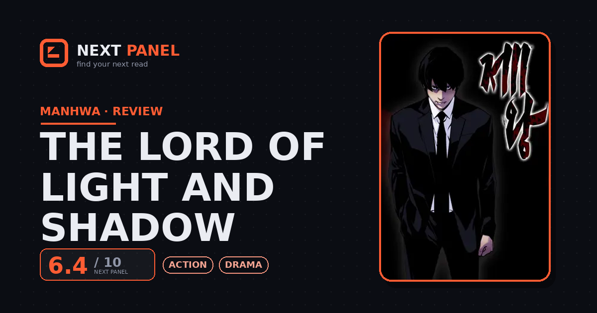 The Lord of Light and Shadow cover - Next Panel review