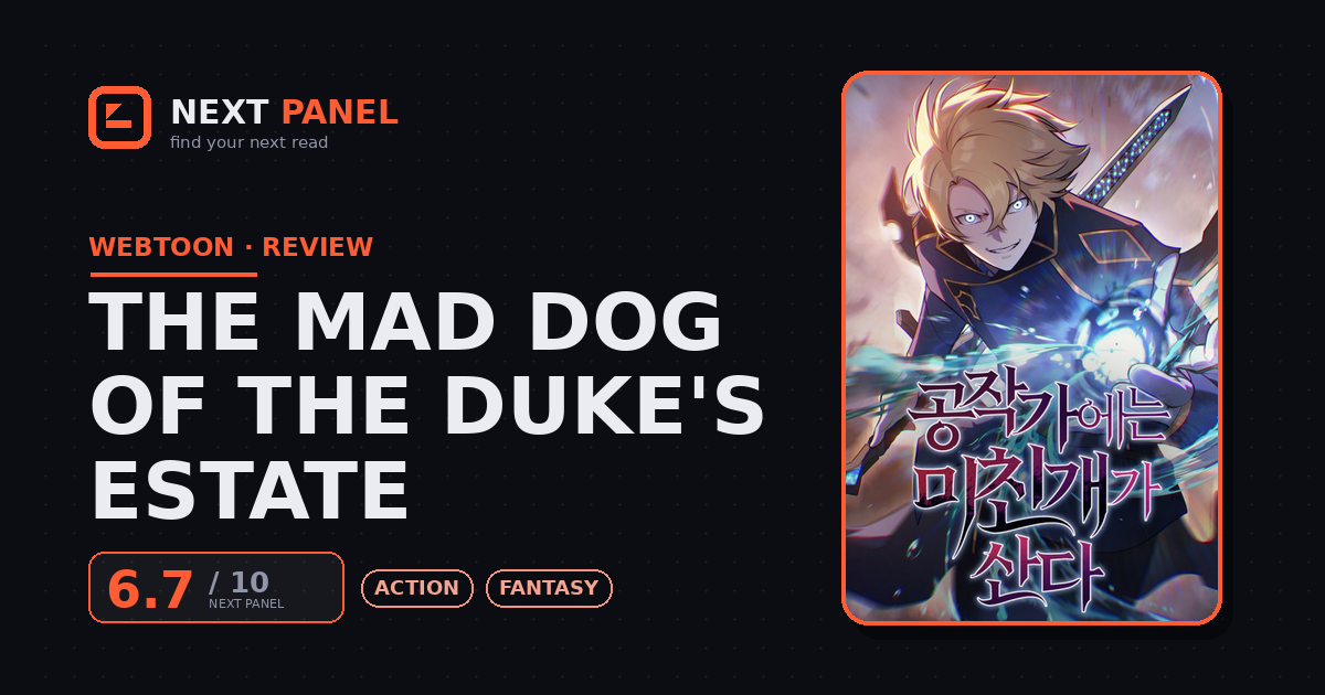 The Mad Dog of the Duke's Estate cover - Next Panel review