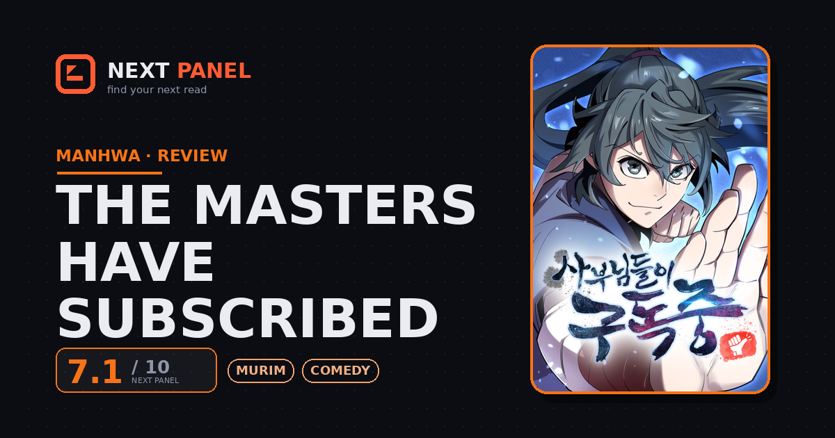 The Masters Have Subscribed cover - Next Panel review