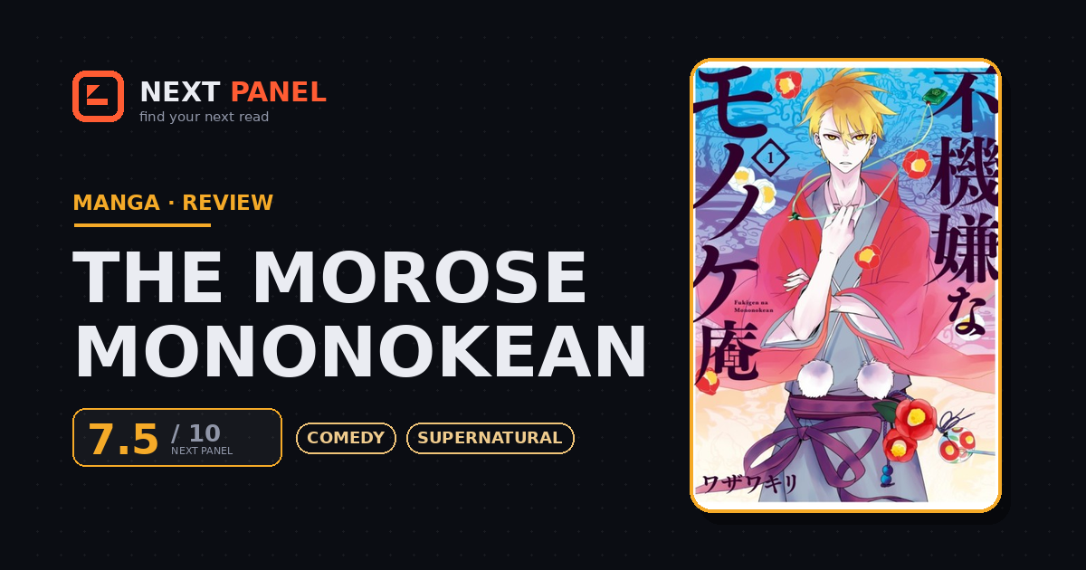 The Morose Mononokean cover - Next Panel review
