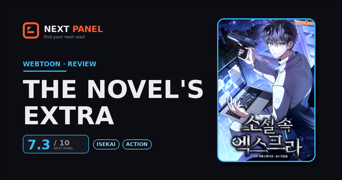 The Novel's Extra cover - Next Panel review