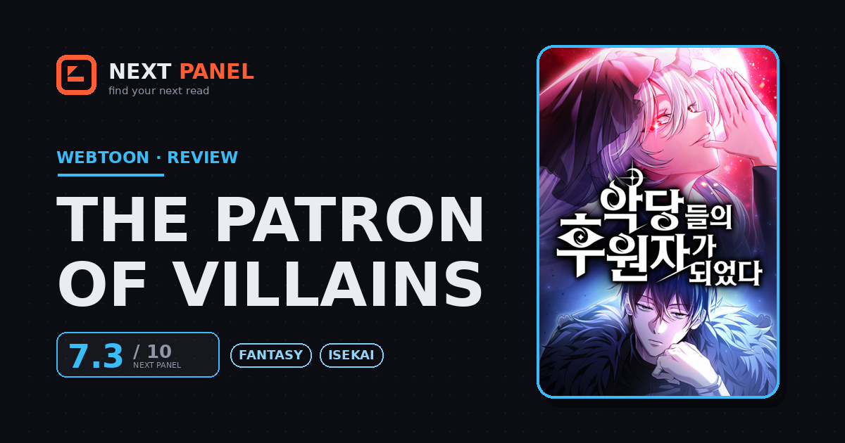 The Patron of Villains cover - Next Panel review