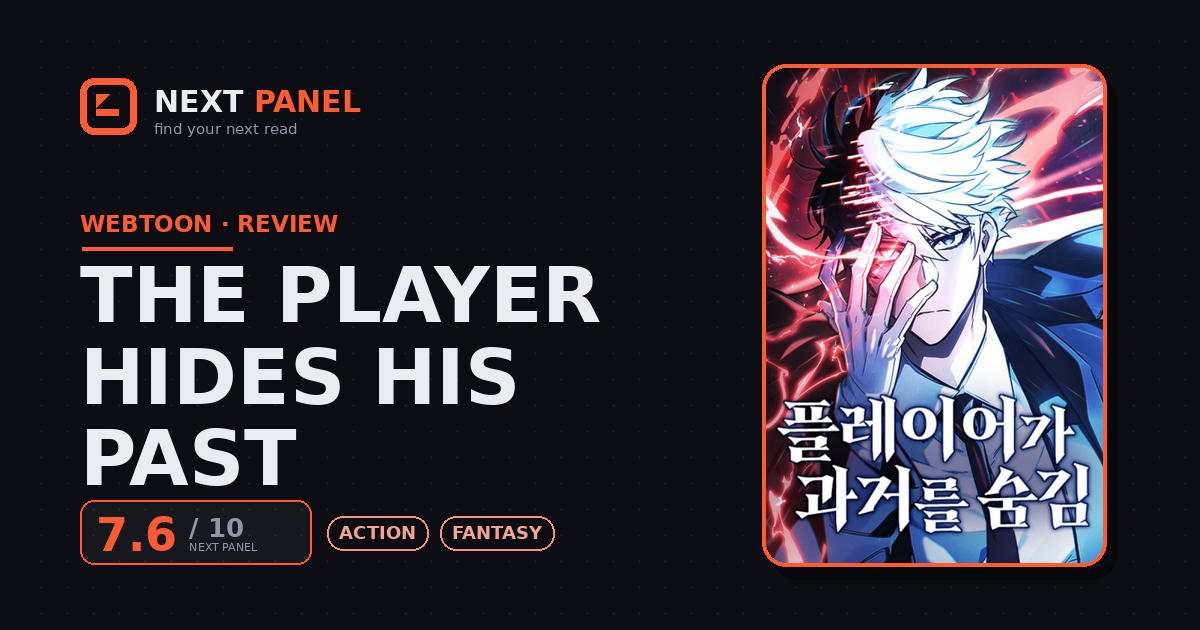 The Player Hides His Past cover - Next Panel review