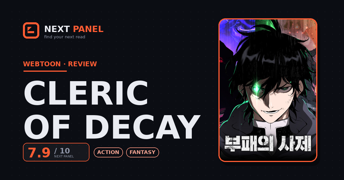 Cleric of Decay cover - Next Panel review
